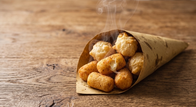Cuoppo di panzarotti - Dolci e piccanti, con impasto artigianale