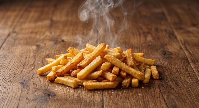 Patatine fritte - Croccanti patate a bastoncino, fritte al momento